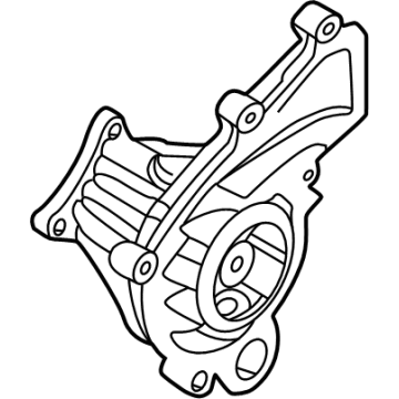 OEM 2022 Hyundai Sonata Pump Assembly-Coolant - 25100-2J600