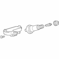 OEM 2020 Chevrolet Colorado Tire Pressure Sensor - 13512346