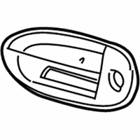 OEM 2004 Mercury Sable Handle, Outside - 4F1Z-5422404-ABPTM