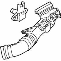 OEM 2010 BMW 335i Charged Air Induction Tract - 11-65-7-556-554