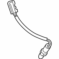 OEM Pontiac Torrent Rear Oxygen Sensor - 12608693