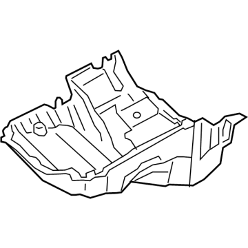 OEM Toyota Oil Pan - 12140-WAA01