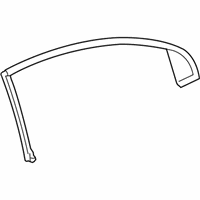 OEM 2012 Chevrolet Malibu Upper Molding - 20803290