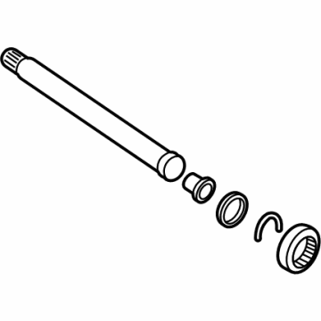 OEM 2021 Jeep Wrangler Intermediate Shaft - 68396648AA