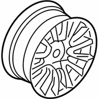 OEM 2006 BMW 750i Alloy Wheels - 36116757250