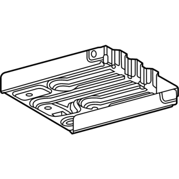 OEM Lexus NX450h+ TRAY, BATTERY, NO.2 - 74432-78010