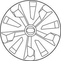OEM 2015 Toyota Yaris Wheel Cover - 42602-0D300