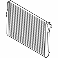 OEM 2011 BMW 528i Radiator - 17-11-8-669-005