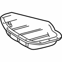 OEM 2000 Lexus GS400 Pan Sub-Assy, Oil, NO.2 - 12102-50070