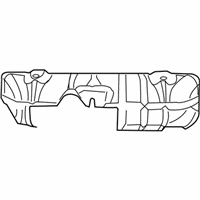 OEM Chrysler Town & Country Shield-Exhaust Manifold - 4892164AB