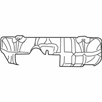 OEM Dodge Grand Caravan Shield-Exhaust Manifold - 4892164AB