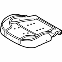 OEM 2010 Ford Taurus Seat Cushion Pad - AG1Z-54632A22-E