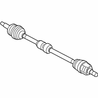 OEM 2013 Kia Forte Joint Assembly-Cv RH - 495001M810