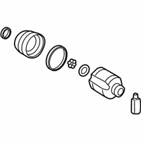 OEM 2012 Hyundai Elantra Joint Kit-Front Axle Differential Side RH - 49535-2L101