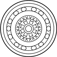 OEM 1998 Toyota Camry Wheel, Disc - 42611-06030