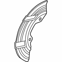 OEM Dodge Dakota Shield-Splash - 52008456AB