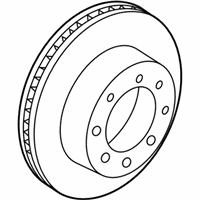 OEM 2012 Ram 3500 Rotor-Brake - 68414882AB