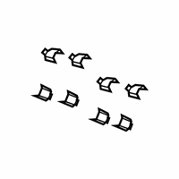 OEM 2021 Ram 3500 Spring-Disc Brake Pad - 68461586AB