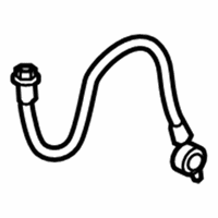 OEM 2008 Lexus LS460 Hose, Flexible - 90947-02F77