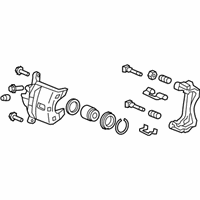 OEM 2017 Honda Civic Caliper Sub-Assembly, Right Front - 45018-TEA-T00