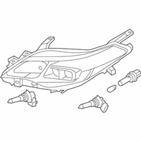 OEM 2018 Toyota Avalon Composite Assembly - 81110-07122