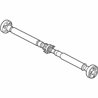 OEM 2012 BMW 550i GT xDrive Rear-Drive Shaft - 26-10-7-631-345