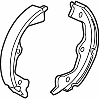 OEM 2011 Acura TL Shoe Set, Rear Brake - 43053-SJA-000