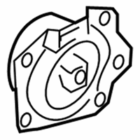 OEM 2000 Dodge Neon Support-Engine Mount - 5086709AC