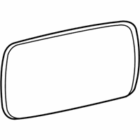 OEM 2006 BMW X3 Mirror Glass, Heated, Convex, Right - 51-16-3-404-636