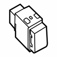 OEM 2009 Nissan Maxima Switch Assembly Heat Seat - 25500-9N01B