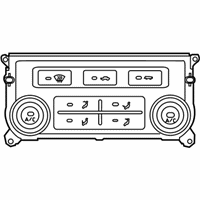 OEM 2018 Nissan NV3500 Control Assembly-Air Conditioner - 27510-1PA0A