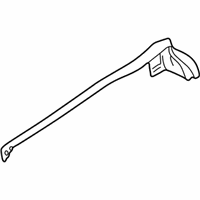 OEM 2002 BMW Z8 Channel Sealing, Door Left - 51-33-8-232-343