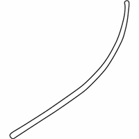 OEM 2002 BMW Z8 Gasket, Door Joint, Bottom Left - 51-33-8-232-335
