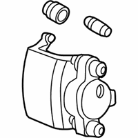 OEM 2010 Mercury Grand Marquis Caliper - 7W1Z-2552-B