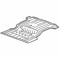 OEM Buick Floor Pan Assembly - 25993275