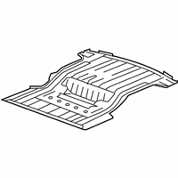 OEM 2007 Saturn Outlook Floor Pan Assembly - 25993275