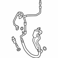 OEM Lincoln MKX Lower Pressure Hose - E1GZ-19972-B