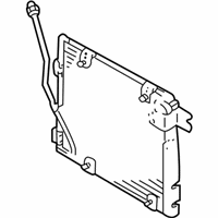 OEM 2003 Chevrolet Tracker Condenser (On Esn) - 91176896