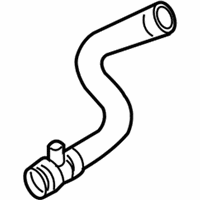 OEM 2009 BMW X3 Coolant Hose - 17-12-3-424-499