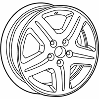 OEM Jeep Compass Aluminum Wheel - YW38PAKAC