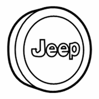 OEM Jeep Compass Cap-Wheel Center - 0YX93RXFAB