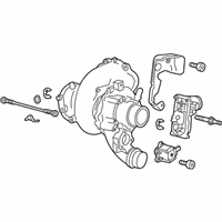 OEM 2022 Cadillac CT4 Turbocharger - 12701386