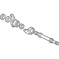 OEM 1997 Acura NSX Shaft Assembly, Half (Mt) - 44500-SL0-010