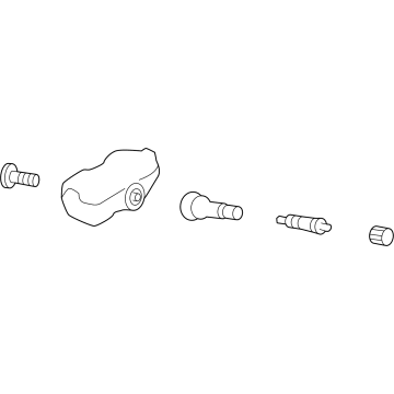 OEM 2022 Toyota GR86 TPMS Sensor - SU003-09715