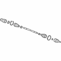 OEM 2020 Acura MDX Driveshaft Assembly, Passenger Side - 42310-TRX-A01