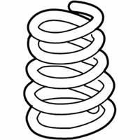 OEM 2008 Toyota Avalon Coil Spring - 48231-07061