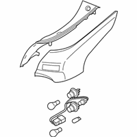 OEM Hyundai Veloster Lamp Assembly-Rear Combination Outside, RH - 92402-J3010