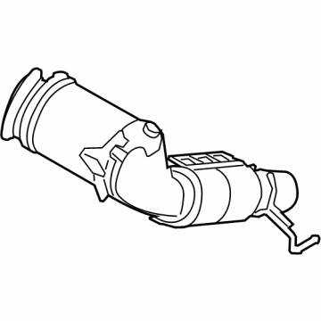 OEM 2021 BMW X1 EXCH CATALYTIC CONVERTER CLO - 18-32-8-654-549