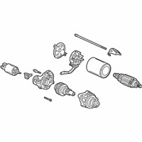 OEM Acura CL Starter Motor Assembly (Reman) - 06312-P8E-505RM