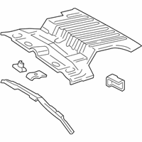 OEM GMC Jimmy Panel Asm, Floor Rear - 12546343